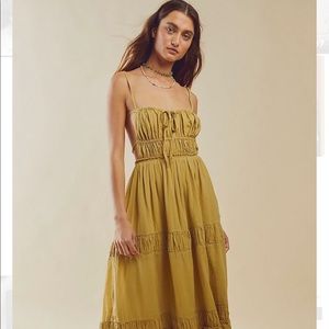 Free people taking sides maxi dress